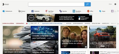msn brasil | hotmail, notícias, horóscopo do dia, famosos, tempo
